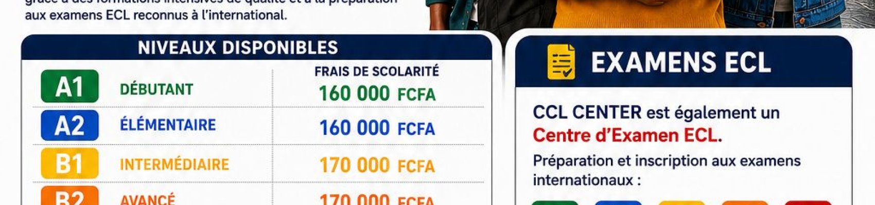 Banner image for Nouvelle Rentrée Août 2026 : Apprends l’Allemand et certifie ton niveau avec CCL Center !